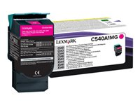 Lexmark - Magenta - original - tonerpatron LCCP, LRP - for Lexmark C540, C543, C544, C546, X543, X544, X546, X548 C540A1MG