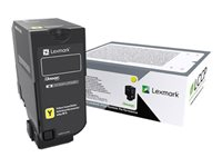 Lexmark - Gul - original - tonerpatron - for Lexmark CS727de, CS728de, CX727de 75B0040