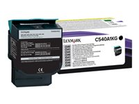 Lexmark - Svart - original - tonerpatron LCCP, LRP - for Lexmark C540, C543, C544, C546, X543, X544, X546, X548 C540A1KG