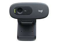 Logitech HD Webcam C270 - Nettkamera - farge - 1280 x 720 - lyd - USB 2.0 960-001063