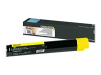 Lexmark - Ekstra høy ytelse - gul - original - tonerpatron LCCP - for Lexmark C950DE, C950dte C950X2YG