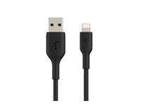 Belkin BoostCharge - Lightning-kabel - Lightning hann til USB hann - 1 m - svart CAA001BT1MBK