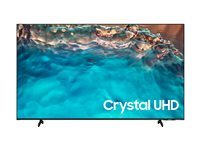 Samsung HG43BU800EE - 43" Diagonalklasse HBU8000 Series LED-bakgrunnsbelyst LCD TV - Crystal UHD - hotell / reiseliv - 4K UHD (2160p) 3840 x 2160 - HDR - svart HG43BU800EEXEN