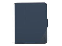 Targus VersaVu - Lommebok for nettbrett - 360-roterende - polyuretan, termoplast-polyuretan (TPU) - blå - 10.9" - for Apple 10.9-inch iPad (10. generasjon) THZ93502GL