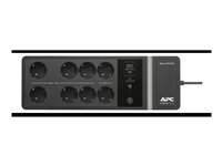 APC Back-UPS BE850G2-GR - UPS - AC 230 V - 520 watt - 850 VA - utgangskontakter: 8 - svart BE850G2-GR