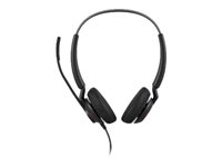 Jabra Engage 40 Stereo - Hodesett - on-ear - kablet - USB-A - lydisolerende - Optimert for UC 4099-419-279