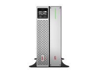 APC Smart-UPS On-Line SRTL2200RM4UXLI-NC - UPS (kan monteres i rack) (høy tetthet) - AC 220/230 V - 1980 watt - 2200 VA - litiumion - utgangskontakter: 8 - 4U - 1.83 m kabel - svart med sølvfasfront - med APC UPS Network Management Card SRTL2200RM4UXLI-NC