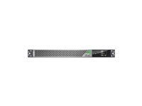 APC Smart-UPS Ultra - UPS (kan monteres i rack) - AC 230 V - 3000 watt - 3000 VA - Ethernet - utgangskontakter: 5 - 1U - sølvgrå - for P/N: SRTL50RMBP1U-LI SRTL3KRM1UIC