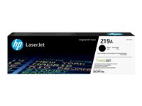 HP 219A - Svart - original - LaserJet - tonerpatron (W2190A) - for P/N: 499Q6F#BAZ, 499Q7F#ABU, 499Q7F#BAZ, 499Q8F#ABF, 499Q8F#BAZ, 499R0F#ABU, 499R0F#BAZ W2190A