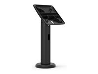 Compulocks Surface Pro 8-10 Space Enclosure Tilting Stand 8" Black - Monteringssett (hus, stangstativ) - for nettbrett - låsbar - høyverdig aluminium - svart - skjermstørrelse: 13" - overflatemonterbar - for Microsoft Surface Pro 8, Pro 9 TCDP01580SPSB