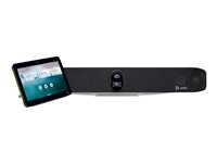 Poly Studio X70 - Alt-i-ett-videobar (videolinje, Poly TC10-berøringskontroller) - Zoom Certified, Certified for Microsoft Teams, Google Meet Certified - svart 8L540AA