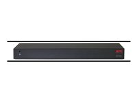 APC Metered Rack PDU AP7821B - Strømfordelerenhet (kan monteres i rack) - AC 100-240 V - Ethernet 10/100 - inngang: IEC 60320 C20 - utgangskontakter: 8 (power IEC 60320 C13) - 1U - 2.5 m kabel - for P/N: SMTL1000RMI2UC, SMX1000C, SMX1500RM2UC, SMX1500RM2UCNC, SMX750C, SMX750CNC AP7821B