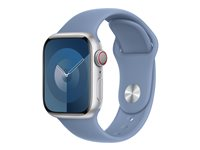 Apple - Bånd for smart armbåndsur - 41 mm - M/L-størrelse - vinterblå MT363ZM/A