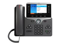 Cisco IP Phone 8841 - VoIP-telefon - SIP, RTCP, RTP, SRTP, SDP - 5 linjer CP-8841-K9=