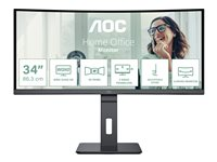 AOC Pro-line CU34P3CV - P3 Series - LED-skjerm - kurvet - 34" CU34P3CV