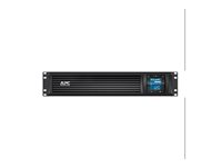 APC Smart-UPS C - UPS (kan monteres i rack) - AC 230 V - 600 watt - 1000 VA - USB, serial - utgangskontakter: 4 - 2U - svart - med APC SmartConnect - for P/N: AR4018SPX432, AR4024SP, AR4024SPX429, AR4024SPX431, AR4024SPX432, NBWL0356A SMC1000I-2UC