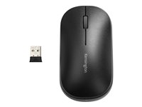 Kensington SureTrack Dual Wireless Mouse - Mus - optisk - 4 knapper - trådløs - 2.4 GHz, Bluetooth 3.0, Bluetooth 5.0 LE - USB trådløs mottaker - svart K75298WW