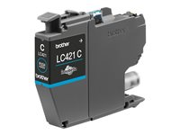 Brother LC421C - Cyan - original - blekkpatron - for Brother DCP-J1140DW, DCP-J1800DW, MFC-J1010DW, MFC-J1012DW LC421C