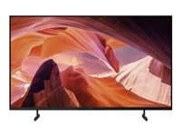 Sony Bravia Professional Displays FWD-43X80L - 43" Diagonalklasse (42.5" synlig) - X80L Series LED-bakgrunnsbelyst LCD-skjerm - med TV-kanalvelger - intelligent skilting - Smart TV - Google TV - 4K UHD (2160p) 3840 x 2160 - HDR - rammeblinking, Direct LED - svart FWD-43X80L