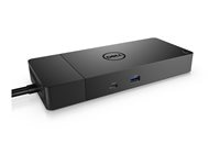 Dell Performance Dock WD19DCS - Dokkingstasjon - USB-C - HDMI, DP - 1GbE - 210 watt - med 3 years Basic Hardware Service with Advanced Exchange DELL-WD19DCS