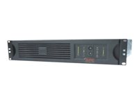 APC Smart-UPS RM 1500VA Shipboard - UPS (kan monteres i rack) - AC 120 V - 980 watt - 1440 VA - utgangskontakter: 4 - 2U - svart - ikke solgt i CO, VT og WA - for P/N: AR2200, AR2280, AR2401, AR2480, AR2487, AR2487G, AR2500, AR2507, AR2580, AR2587 SUA1500R2X93