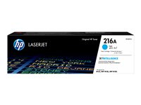 HP 216A - Cyan - original - LaserJet - tonerpatron (W2411A) - for Color LaserJet Pro M155a, M155nw, MFP M182n, MFP M182nw, MFP M183fw W2411A