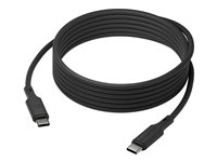 dbramante1928 IT - USB-kabel - 24 pin USB-C (hann) til 24 pin USB-C (hann) - 3 m - USB Power Delivery (100 W) - svart CB30CCBL7240