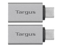 Targus - USB-C-adaptersett - USB 3.2 Gen 1 - sølv ACA979GL