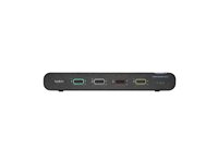 Belkin Universal Secure Single-Head - KVM / lydsvitsj - 4 x KVM/lyd - 1 lokalbruker - stasjonær F1DN104KVM-UN-4