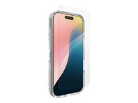 Zagg Luxe + Glass 360 - Baksidedeksel for mobiltelefon - MagSafe-samsvar - grafen - blank - med skjermbeskytter - for Apple iPhone 16 Pro 700515364