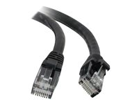 C2G Cat5e Booted Unshielded (UTP) Network Patch Cable - Koblingskabel - RJ-45 (hann) til RJ-45 (hann) - 5 m - UTP - CAT 5e - formstøpt, uten hindringer, flertrådet - svart 83185