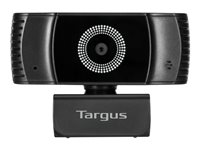 Targus Webcam Plus - Nettkamera - farge - 2 MP - 1920 x 1080 - 1080p - lyd - USB 2.0 - MJPEG, H.264, H.265 AVC042GL