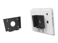 Compulocks VESA Fixed Wall Mount Bracket - Brakett - for mantel - høyverdig aluminium - svart - monteringsgrensesnitt: 100 x 100 mm - veggmonterbar, overflatemonterbar - for Axis iPad 10.2-inch POS VESA Enclosure ENWMB