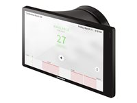 Crestron - Monteringssett (brakett, fast klebemontering) - for berøringsskjerm - plastikk - glattsvart - glassmontert, overflatemonterbar, veggmonterbar - for Room Scheduling Touch Screen TSS-770; Touch Screen TSS-770, TSW-770 TSW-770-MSMK-B-S