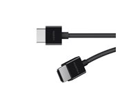 Belkin BOOST CHARGE - Ultra High Speed - HDMI-kabel - HDMI hann til HDMI hann - 2 m - svart - 8K-støtte - for P/N: AVC006BTSGY, F4U098BT, F4U110BT, INC003TTBK, INC004BTSGY AV10175BT2MBKV2