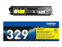 Brother TN329Y - Gul - original - tonerpatron - for Brother DCP-L8450CDW, HL-L8350CDW, HL-L8350CDWT, MFC-L8850CDW TN329Y