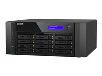 QNAP TS-h1277AFX-R7-32G - NAS-server - 12 brønner - SATA 6Gb/s - RAID JBOD, 0, 1, 5, 6, 10, 50, 60 - RAM 32 GB - 2.5 Gigabit Ethernet / 10 Gigabit Ethernet - iSCSI støtte TS-H1277AFX-R7-32G