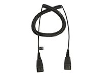 Jabra - Forlengerledning for hodesett - Quick Disconnect til Quick Disconnect - 2 m 8730-009