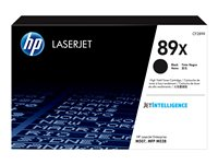 HP 89X - Høykapasitets - svart - original - LaserJet - tonerpatron (CF289X) CF289X