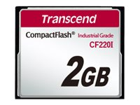 Transcend CF220I Industrial Temp - Flashminnekort - 2 GB - CompactFlash TS2GCF220I