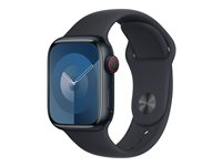 Apple - Bånd for smart armbåndsur - 41 mm - M/L-størrelse - midnatt MT2T3ZM/A