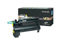 Lexmark - Ekstra høy ytelse - gul - original - tonerpatron LCCP, LRP - for Lexmark C792, X792 C792X1YG