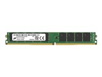 Micron - DDR4 - modul - 16 GB - DIMM 288-pin svært lav profil - 3200 MHz / PC4-25600 - CL22 - 1.2 V - ikke-bufret - ECC MTA18ADF2G72AZ-3G2R1R