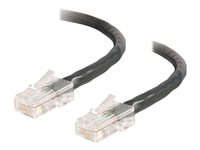 C2G Cat5e Non-Booted Unshielded (UTP) Network Crossover Patch Cable - Krysskabel - RJ-45 (hann) til RJ-45 (hann) - 3 m - UTP - CAT 5e - flertrådet, uniboot - svart 83318