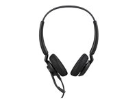 Jabra Engage 40 Stereo - Hodesett - on-ear - kablet - USB-A - lydisolerende - Optimert for UC 4099-410-279