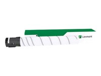 Lexmark 640H - Høy ytelse - svart - original - tonerpatron LCCP - for Lexmark MX910de, MX910dte, MX911dte, MX912dxe 64G0H00