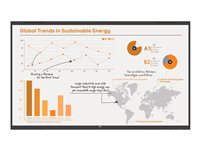 LG CreateBoard 65TR3PN - 65" Diagonalklasse TR3PN Series LED-bakgrunnsbelyst LCD-skjerm - utdanning / næringsliv - med berøringsskjerm (multi-touch) / 8 mikrofoner - Android - 4K UHD (2160p) 3840 x 2160 - Direct LED - svart 65TR3PN-B