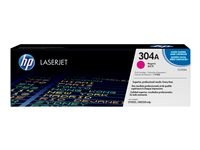 HP 304A - Magenta - original - LaserJet - tonerpatron (CC533A) - for Color LaserJet CM2320fxi, CM2320n, CM2320nf, CP2025, CP2025dn, CP2025n, CP2025x CC533A