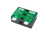 APC Replacement Battery Cartridge #166 - UPS-batteri - 1 x batteri - blysyre - 180 Wh - svart - for Back-UPS Pro BR1600MI APCRBC166