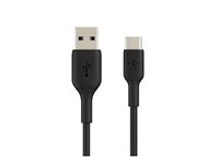 Belkin BoostCharge - USB-kabel - 24 pin USB-C (hann) til USB (hann) - 2 m - svart CAB001BT2MBK